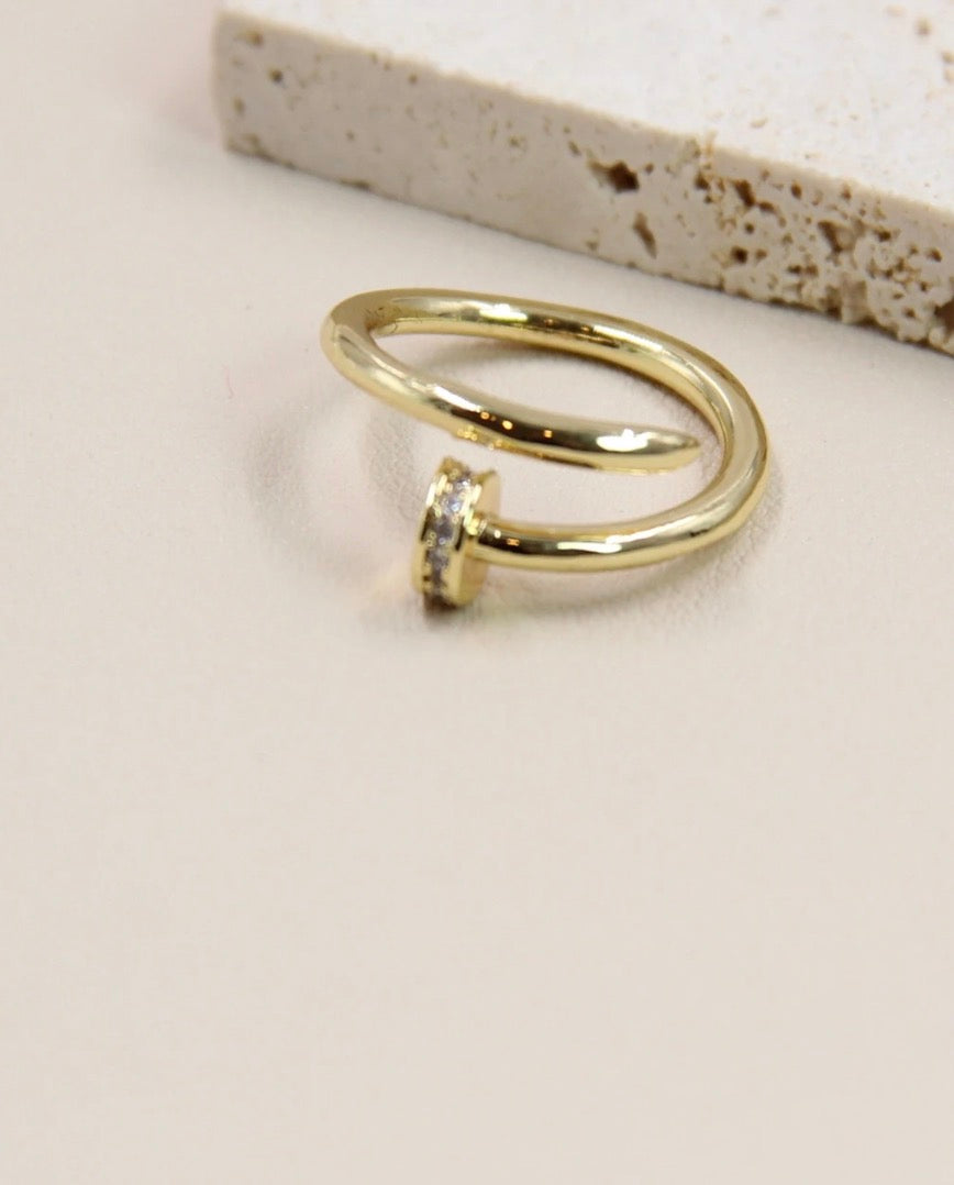 Anillo Estilo Cartier