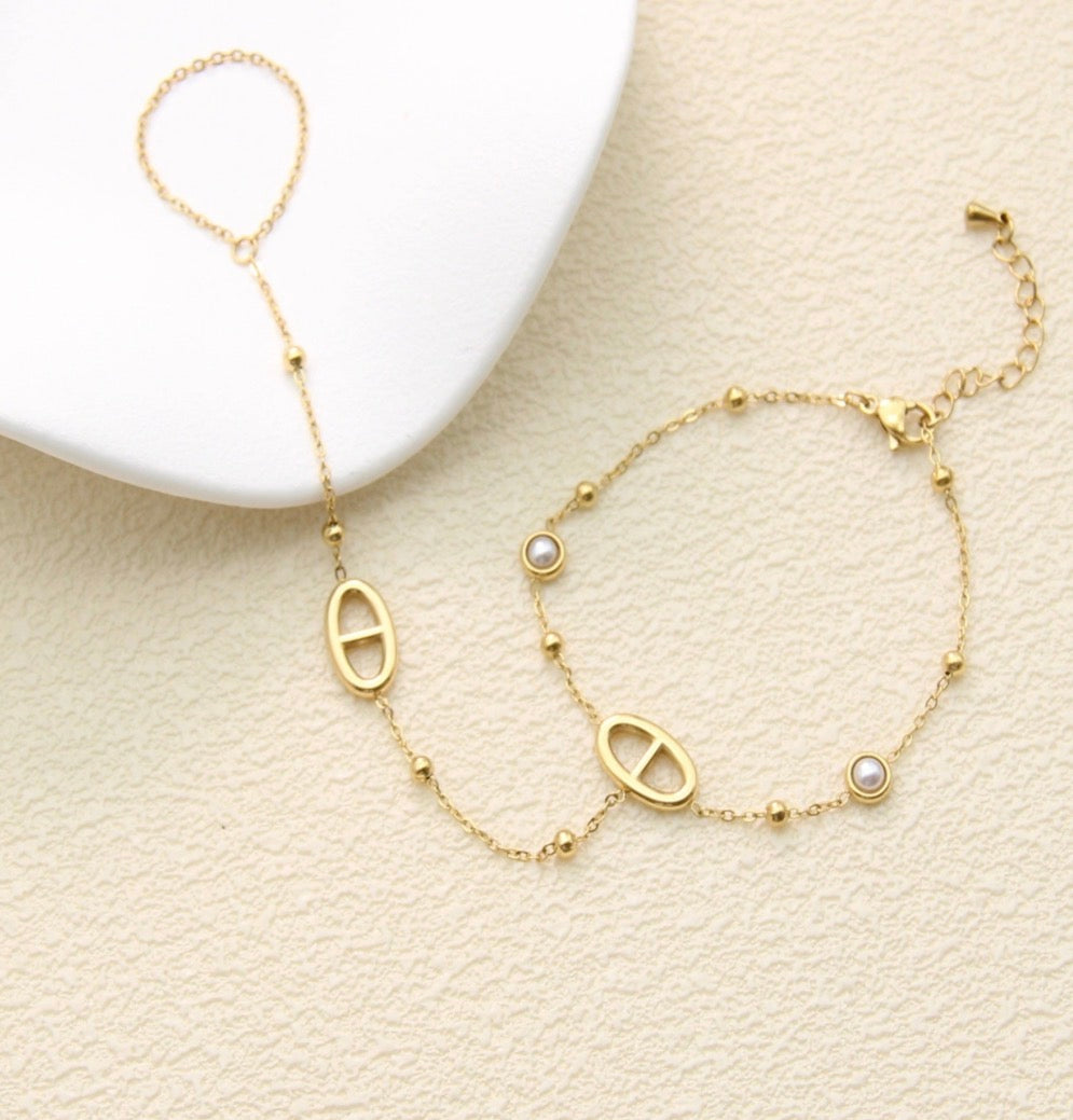 Pulsera de dedo estilo cartier