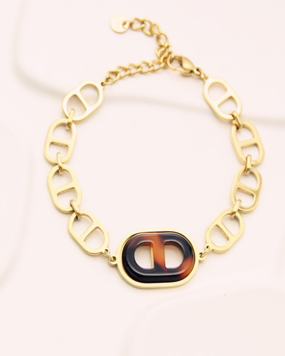 Pulsera marron cartier