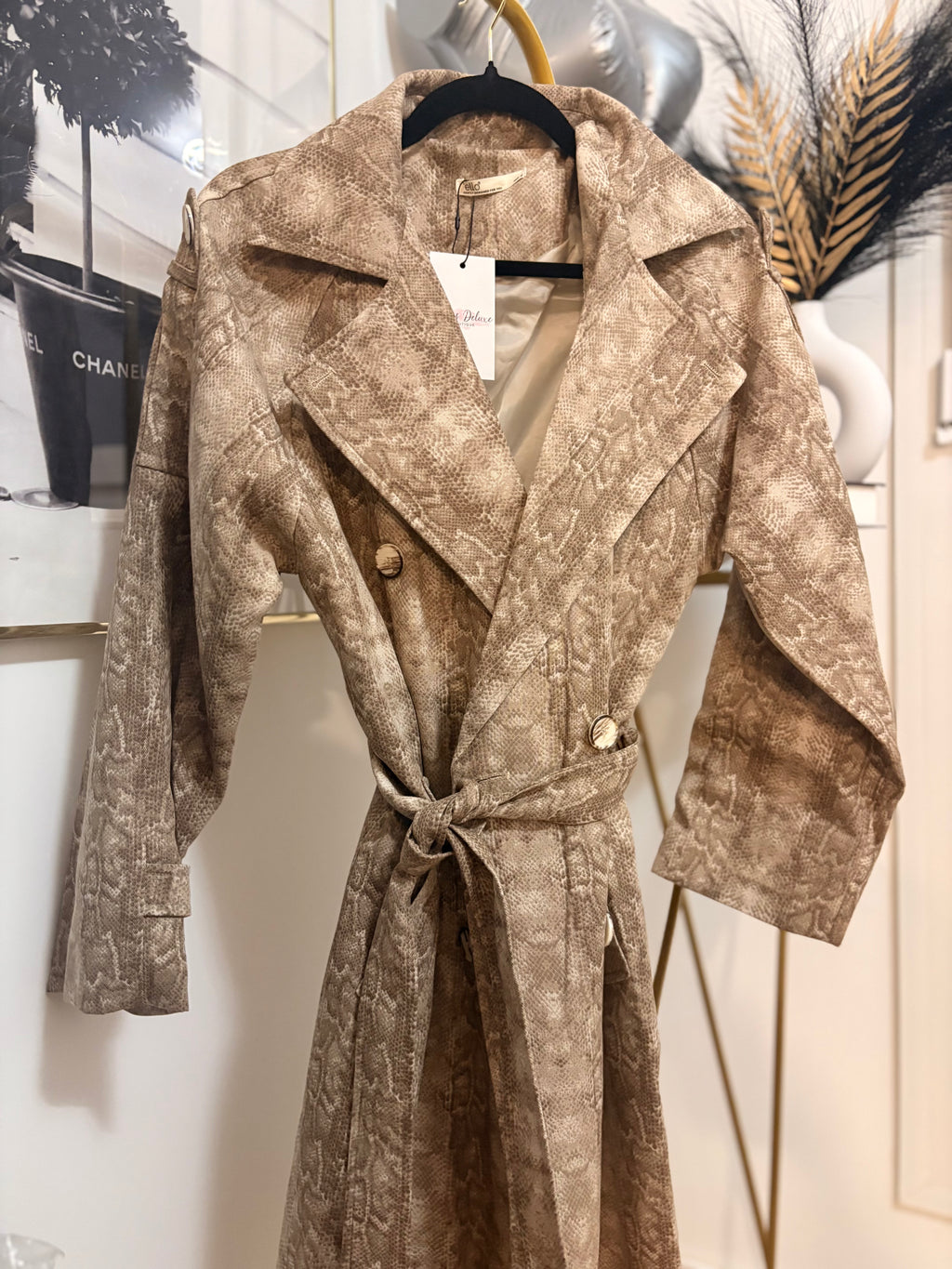 Gabardina pátron pitón Deluxe