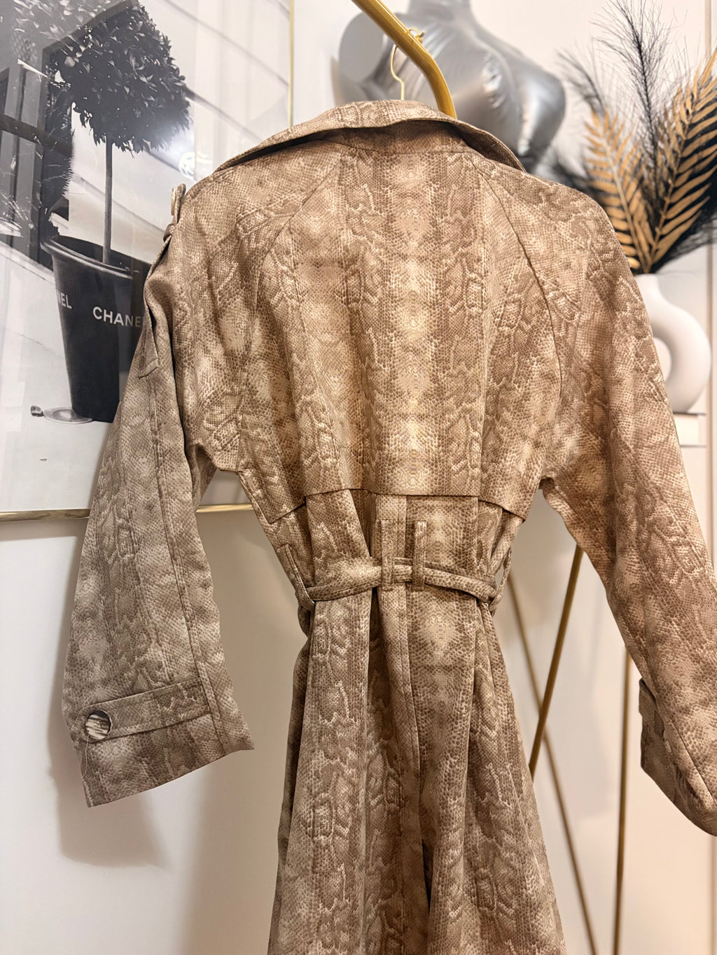 Gabardina pátron pitón Deluxe