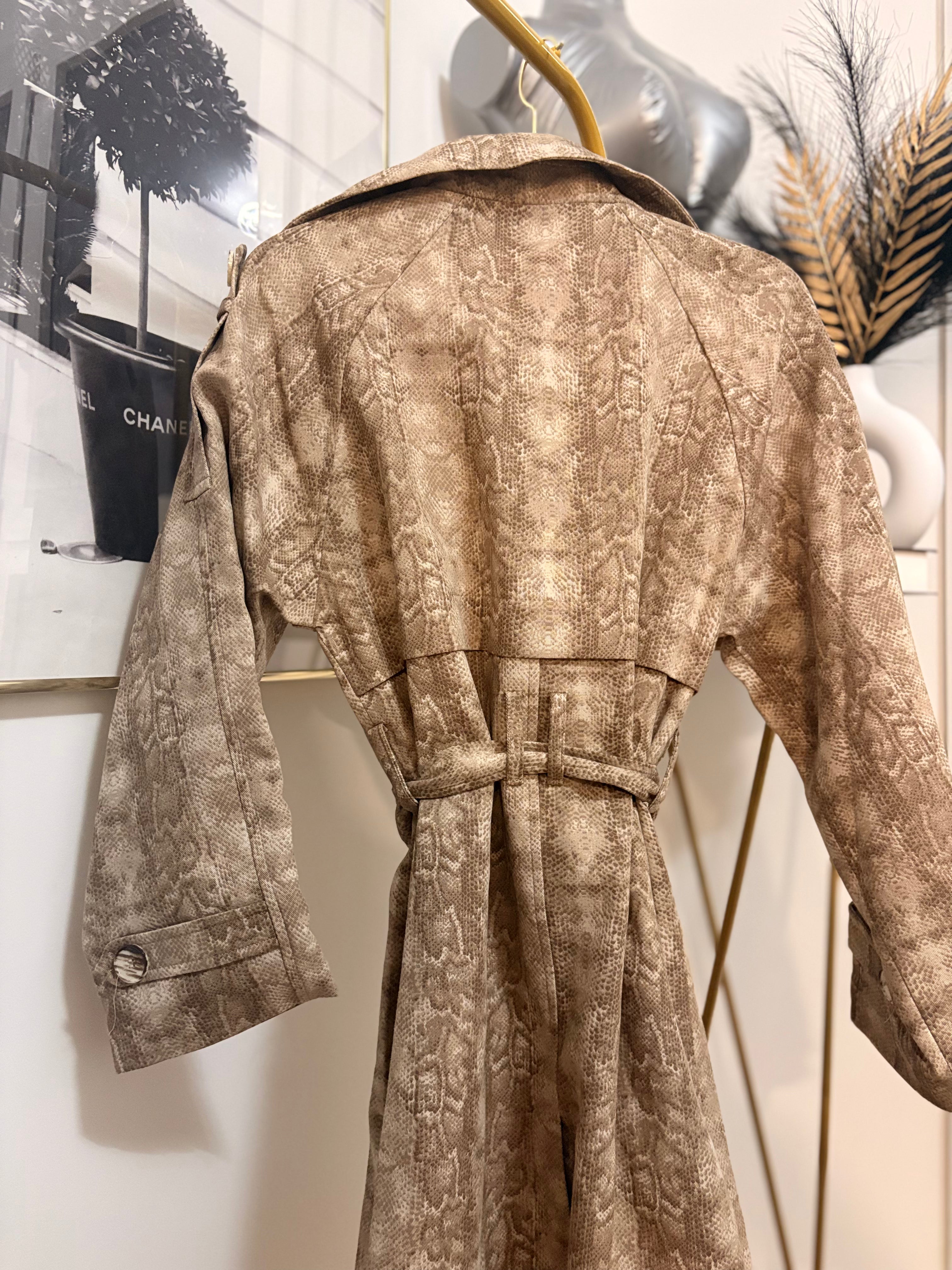 Gabardina pátron pitón Deluxe