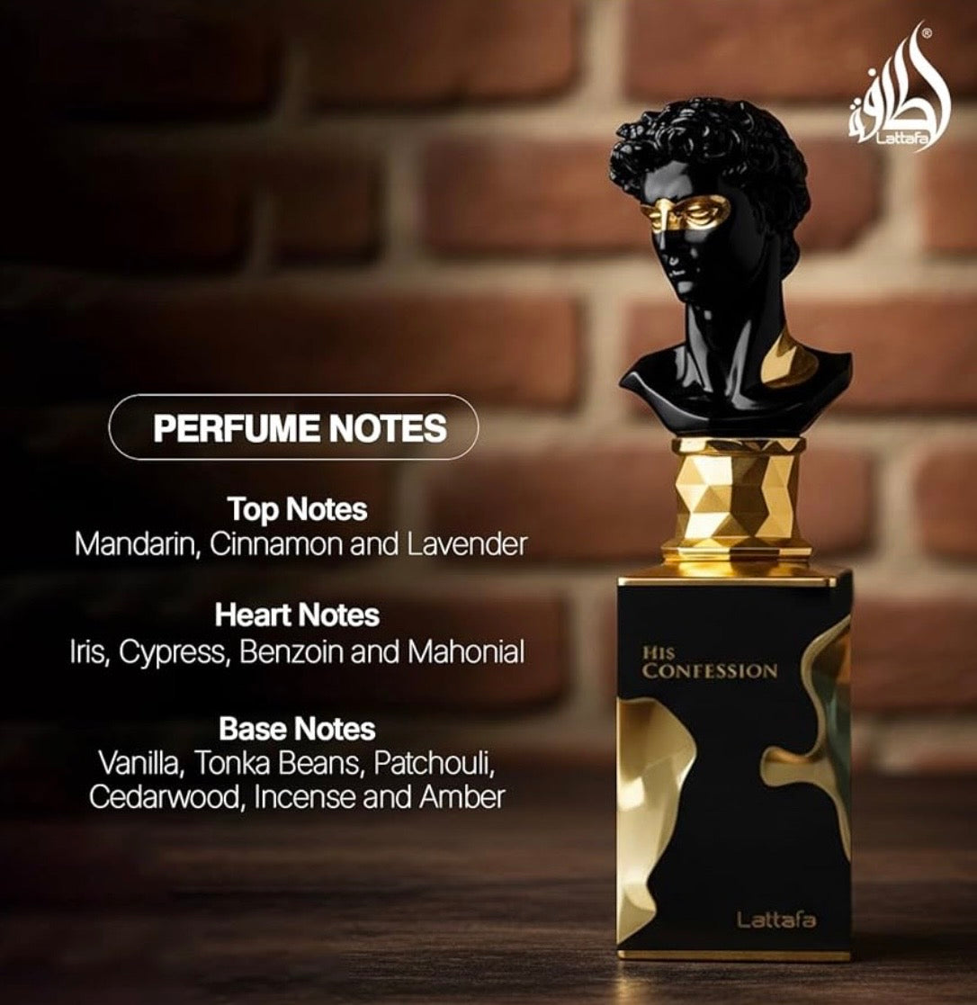 New Perfume His confession men