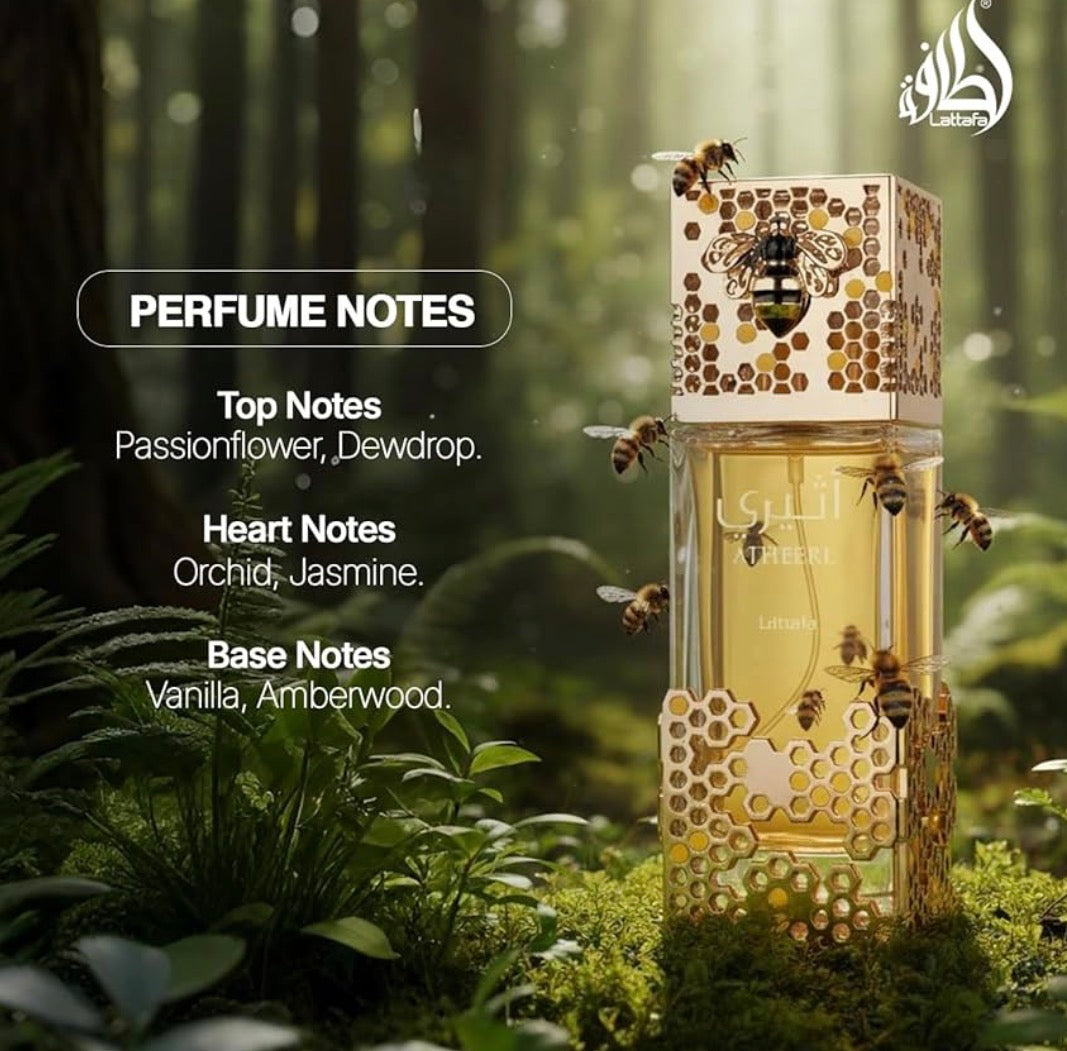 Perfume árabe Lattafa Atheeri